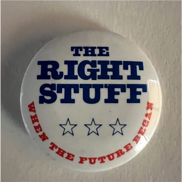 The Right Stuff pin