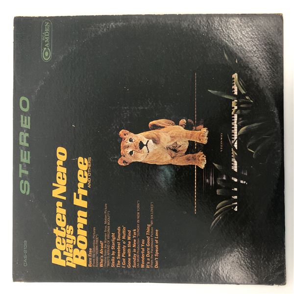 Peter Nero Plays Born Free and Others Album