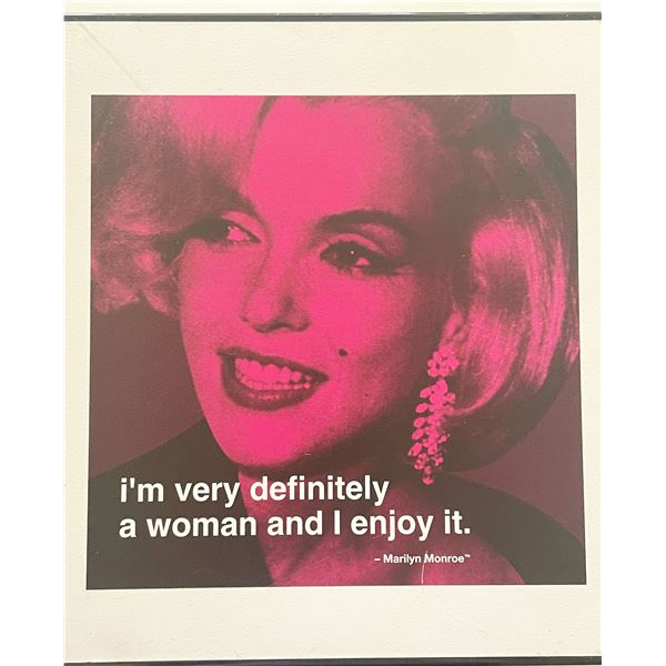 Marilyn Monroe poster