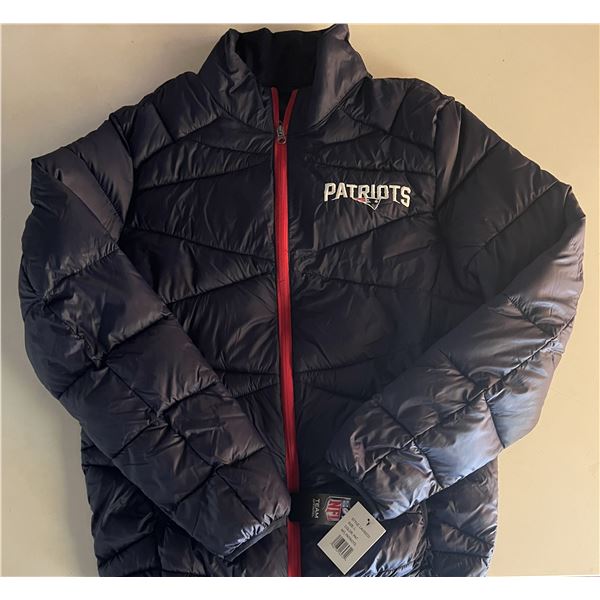 New England Patriots logo jacket. Size large