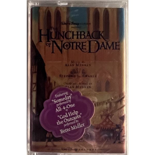Hunchback of Nortre Dame cassette soundtrack