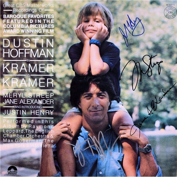 Kramer vs. Kramer signed soundtrack album