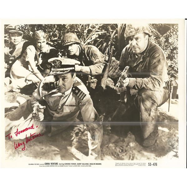 China Venture Wong Artarne Signed Photo