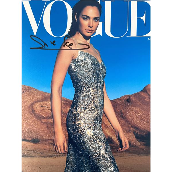 Gal Gadot signed photo