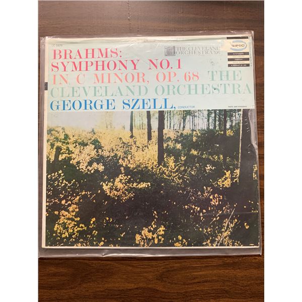Brahms Symphony No. 1 Album – Brahms, George Szell, The Cleveland Orchestra