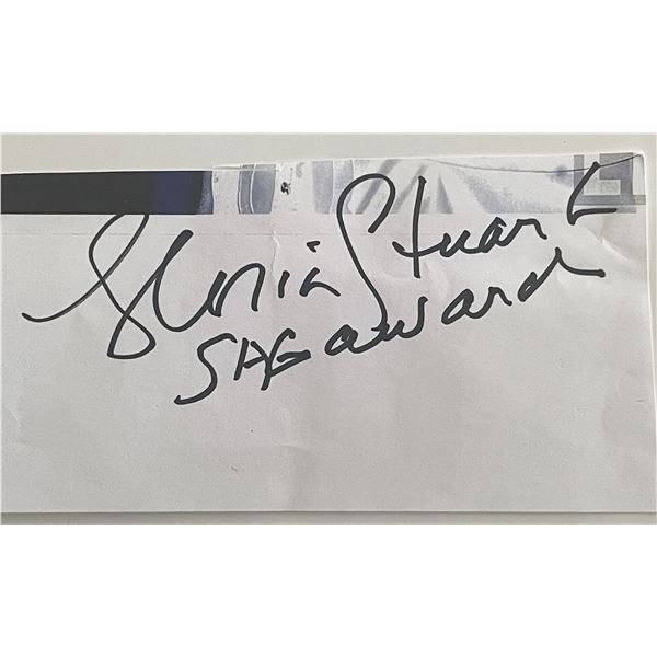 American actress Gloria Stuart original signature