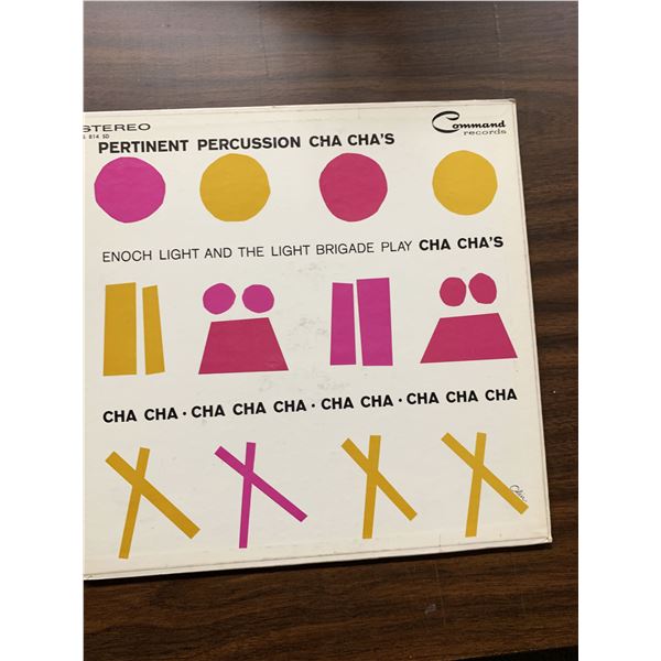 Enoch Light And The Light Brigade ‎– Pertinent Percussion Cha Cha's – Alb