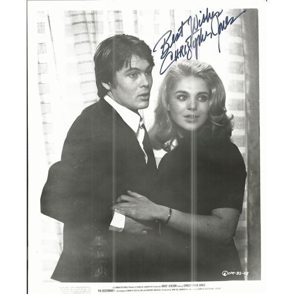 Brief Season Christopher Jones Signed Movie Photo