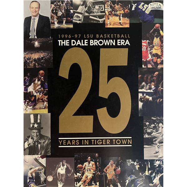 LSU Tigers 96-97 media guide. 8x11 inches