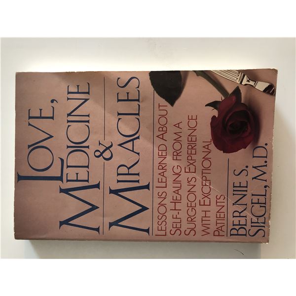 Love, Medicine & Miracles Hardcover Book - Bernie S. Siegel, M.D.