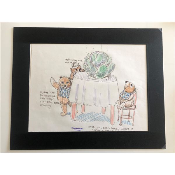 McCarthy-Eaton Original Teddy & Me Art