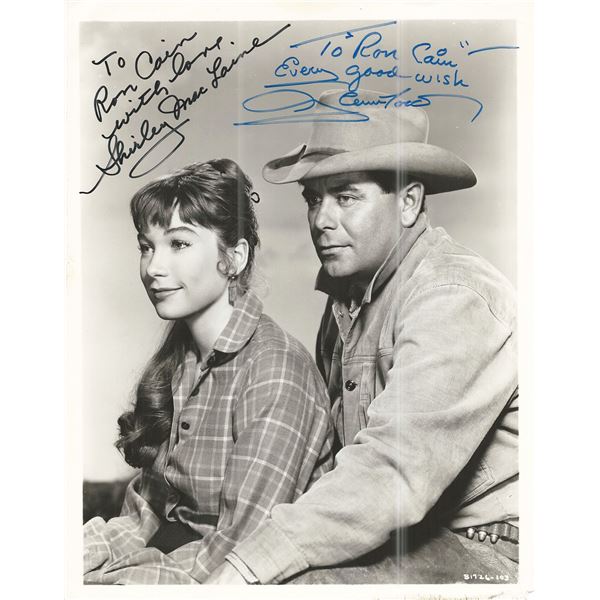 Shirley MacLaine   & Glenn Ford Signed Movie Photo