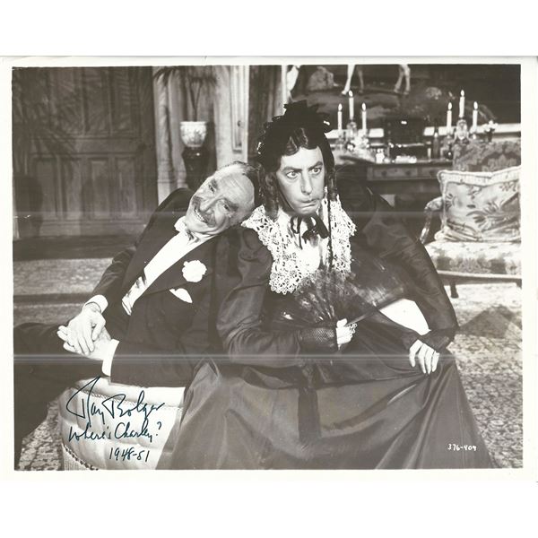 Where's.Charley Ray Bolger Signed Photo