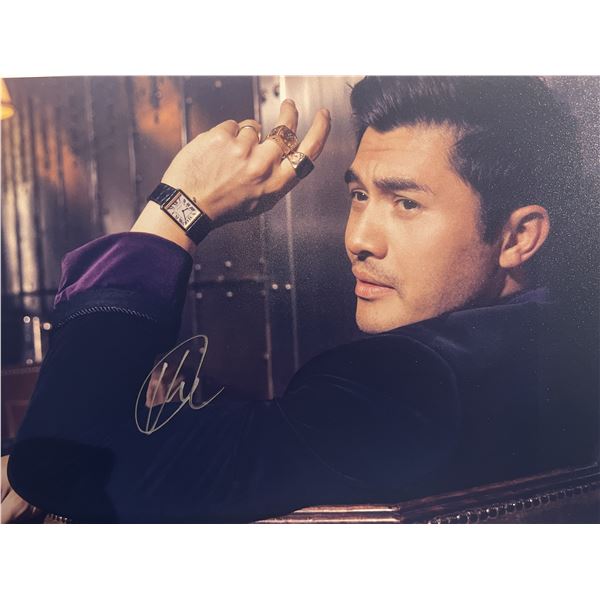 Crazy Rich Asians Henry Golding signed photo