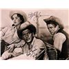 Image 1 : Elizabeth Taylor and Rock Hudson signed movie still photo