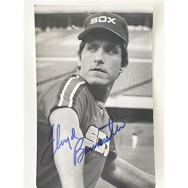 Chicago White Sox Floyd Bannister signed photo