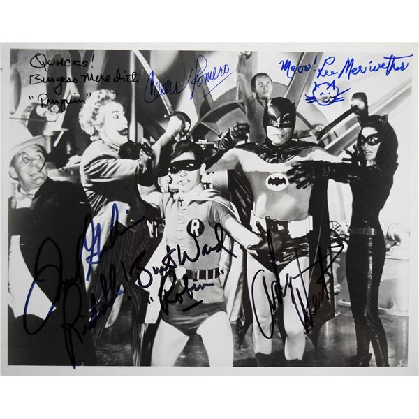 Batman signed movie still photo