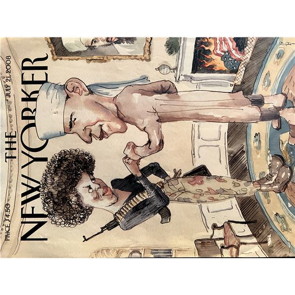 The New Yorker Magazine. Jul. 21 2008. 8x10 inches