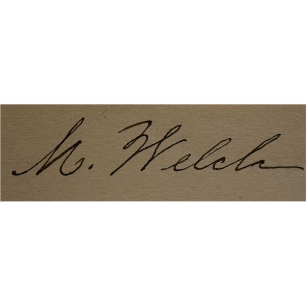 Mickey Welch Signature Strip