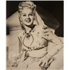 Image 1 : Adele Jergens facsimile signed photo. 3x5 inches