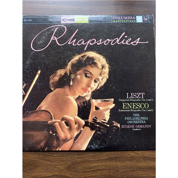 Liszt / Enesco - The Philadelphia Orchestra, Eugene Ormandy – Rhapsodies – Album