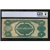 Image 2 : 1908 $10 Tombstone Silver Certificate PCGS 20