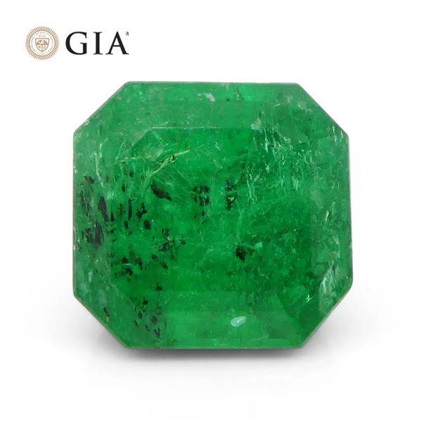 Elegant 2.56 Ct GIA Certified Natural Emerald