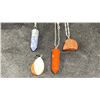Image 2 : ASSORTED STONE NECKLACES