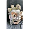 Image 3 : 3 WOODEN MASKS