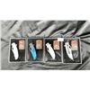 Image 1 : 4 FOLDING KNIVES WITH LIGHTERS