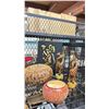 Image 2 : ASSORTED AFRICAN VASES, CARVINGS & MORE