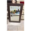 Image 2 : VINTAGE WALNUT MIRROR WITH DRAWER & VINTAGE MIRROR