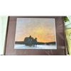 Image 8 : SHELF LOT OF ASSORTED FRAMED WALL ART