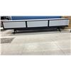 Image 2 : MARBLE-TOP ENTERTAINMENT UNIT APPROX. 16" X 79" X 16"