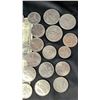 Image 2 : ASSORTED CANADIAN DOLLAR COINS (ONE SILVER) & AMERICAN DOLLAR COINS