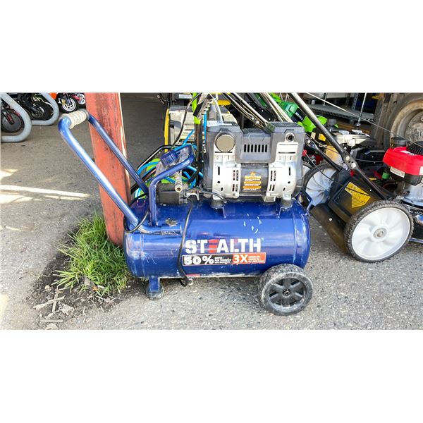 STEALTH 10 GAL 175 PSI PORTABLE AIR COMPRESSOR (UNKNOWN WORKING CONDITION)