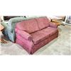 Image 2 : LA-Z-BOY 2 CUSHION LOVE SEAT, HIDE A BED. 74" X 38" X 36". FULL SIZE (53" WIDE) MATTRESS