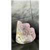 Image 1 : 4" X 4" AMETHYST GEODE POLISHED LISTED RETAIL $1400.00