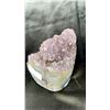 Image 3 : 4" X 4" AMETHYST GEODE POLISHED LISTED RETAIL $1400.00