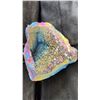 Image 2 : 5" X 5" AMETHYST TITANIUM AURA LISTED RETAIL $1400