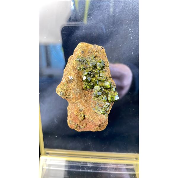 NATURAL GREEN GARNET LISTED RETAIL $700