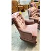 Image 2 : PINK CHAIR. SWIVEL ROCKER