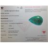 Image 1 : 9.80 CT CERTIFIED EMERALD GEMSTONE ($12,250 APPRAISAL)