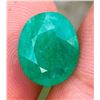 Image 2 : 8.75 CT AUTHENTICATED EMERALD GEMSTONE ($9,955 APPRAISAL)