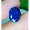 Image 2 : 8.65 CT CERTIFIED MED BLUE SAPPHIRE GEMSTONE ($12,975 APPRAISAL)