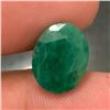 Image 2 : 6.70 CT CERTIFIED EMERALD GEMSTONE ($8,375 APPRAISAL)