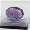 Image 2 : 66.10 CT CERTIFIED FANCY AMETHYST GEMSTONE ($7,140 APPRAISAL)