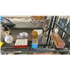 Image 3 : SHELF OF ASSORTED VASES, WALL DECOR & MORE