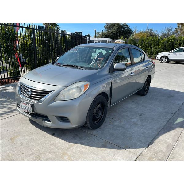 NISS VERSA 2012 APP/DUP-T/EXP-ONLY