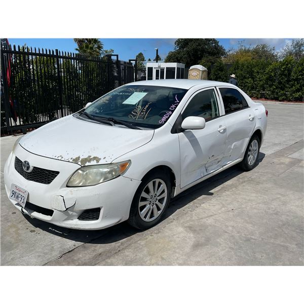 TOYT COROLLA 2010 SALV-T-DON SMOG